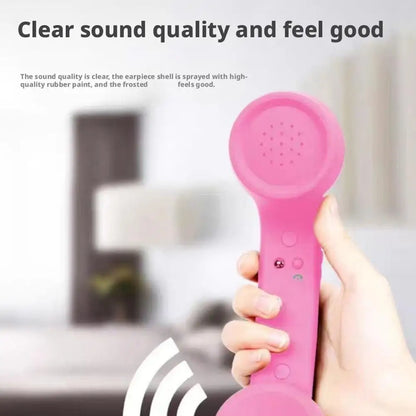 Retro Telephone Receiver Type-C 3.5mm Microphone Handset Directly Plug Into Mobile Phone Handset For Mobile Phones